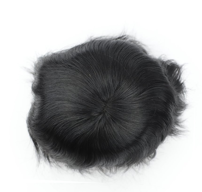 Natural Effect Lace Front Stock Toupee for Men d