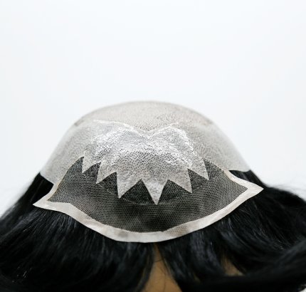 Mono with Lace Front Men Hair System